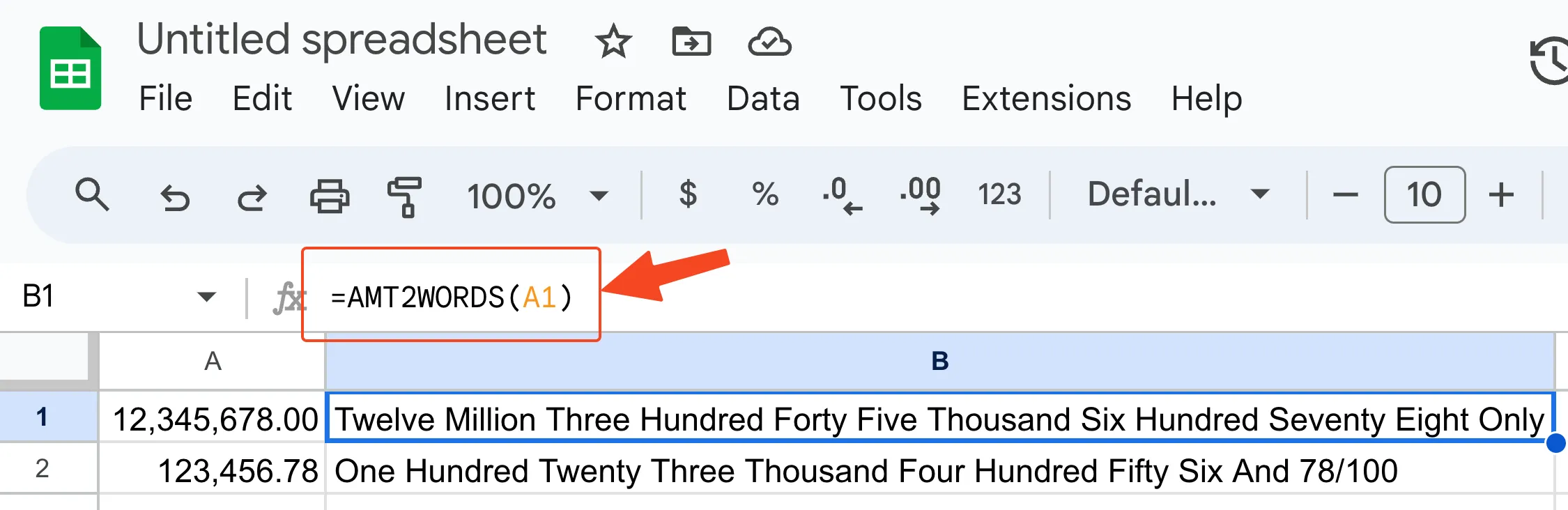 amt2words formula