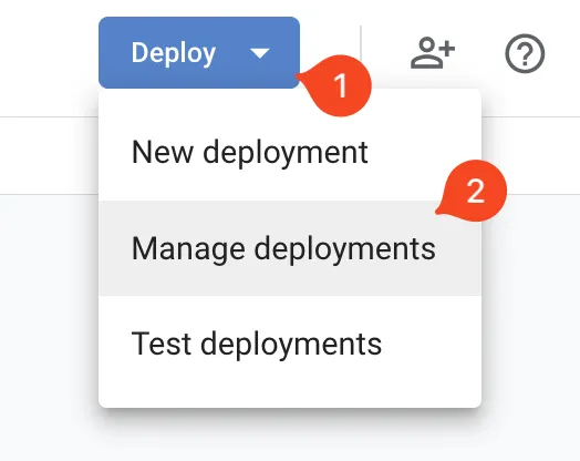 deploy. manage deployments